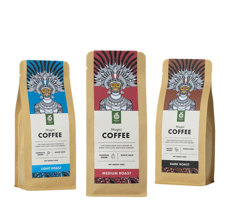 List of available niugini coffee