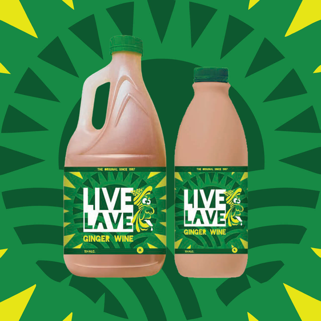 Live lave ginger wine